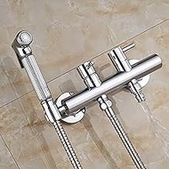 Toilet Bidet Spray Chrome Finish Brass Hand Held Portable Bidet Shower Washing Machine Taps interesting