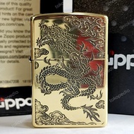 ZIPPO GOLDEN CHINESE DRAGON DESIGN JAPAN - GHOSTORE7