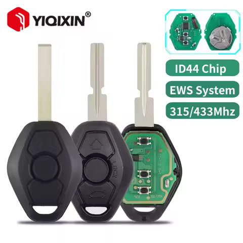 EWS Sytem ID44 Chip Remote Car Key For BMW E38 E39 E46 X3 X5 Z3 Z4 Z1 Z2 Z5 E60 E83 E87 E64 E53 E61 