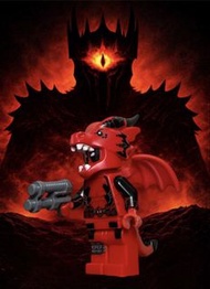 LEGO Deadpool Dragon Minifigure 人仔 6866
