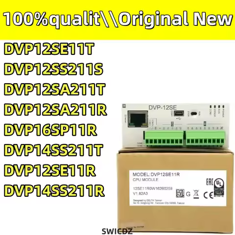 100% new Original DVP12SE11R DVP12SE11T DVP12SS211S DVP12SA211R DVP12SA211T DVP16SP11R DVP14SS211T D
