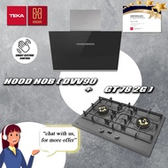 Teka Hood Hob DVV 90 + GT 78 2G | Smart Gesture Control Hood | 1600 suction | Smart Cooker Hood | Teka Package | Combo