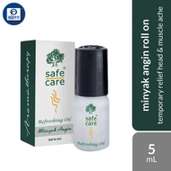 Safe Care Minyak Angin Roll 5mL | Temporary Relief Head & Muscle Ache
