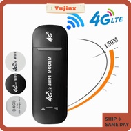 YUJINX 4G Mobile WIFI Router, Wireless Dongle 4G LTE Wireless Router, Portable 150Mbps Mobile Wifi H