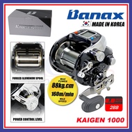 (KOREA) Max Drag 20Kg Banax Kaigen 1000 Korea Electric Reel Deep Sea Trolling Jigging Game Fishing