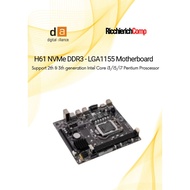 H61 NVMe DDR3 - LGA1155 Digital Alliance Motherboard