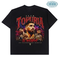 KATUN UFC Ilia Topuria Fighter T-Shirt, Combed Cotton Quality Design, Unisex for Men Wanita - 345
