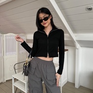 Bella Zip Up Sweater | Aestthete yourlife