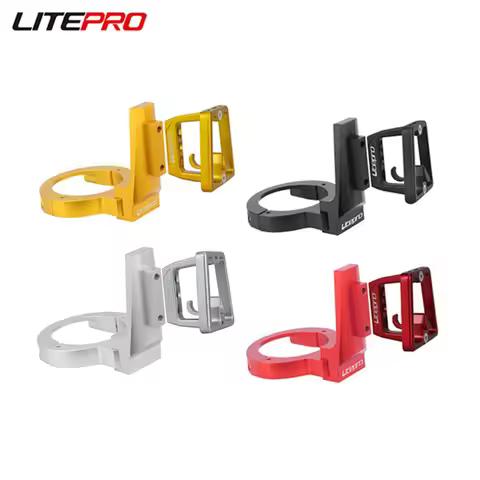 LP Litepro Pig Nose Pannier Bracket Block For Dahon SP8 Folding Bicycle Front Bag Basket Aluminum Al