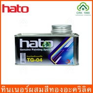 HATO GOLD สีทองน้ำอะคริลิค สีทองน้ำมัน สีทองทาพระ สีทองพ่นพระ สีทอง