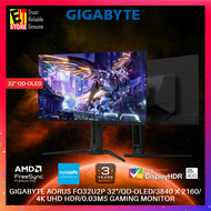 GIGABYTE AORUS FO32U2P 32" QD-OLED 240HZ 0.03ms/4K UHD HDR /KVM SWITCH/AMD FREE SYNC/ RGB GAMING MON
