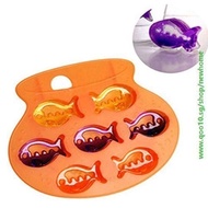 Hot Sale Fish Mold Silicone Ice Cube Tools Ice Cream Ice Molds Cake Mould Cooking Tools Tools high q