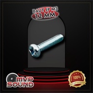 JP M3 x12 bolts per 50 pcs