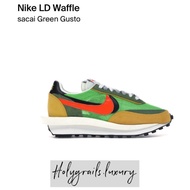 Nike LD Waffle Sacai Green Gusto 100% Original