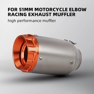 Modified universal exhaust pipe For Z900 Z1000 ninja400 CBR500 R6 zx6r motorcycle exhaust muffler