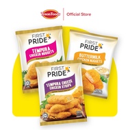 FIRST PRIDE TRIO LAPAR GEMBIRA COMBO (TEMPURA CHICKEN NUGGET, BUTTERMILK NUGGET & TMPURA CHEESE STRI