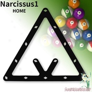 NARCISSUS 6pcs Billiard Ball Rack, Triangle Film Ball Rack Holder, Billiards Accessories Sheet Combo