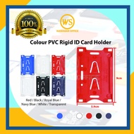 Plastic ID Card Holder / PVC Card Holder / Badge Holder / ID Holder / Card Case / Access Card Holder