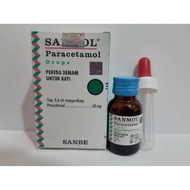 Sanmol Drop 15ml 60mg/0.6ml (per Botol)