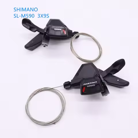 SHIMANO DEORE SL-M590 3X9S 27S 9 Speed right or left side Shifter Lever Trigger rapid fire MTB mount