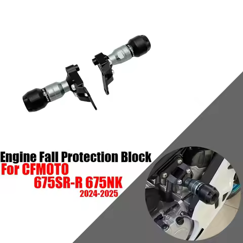 For CFMOTO 675SR-R 675NK 2024 2025 Motorcycle Accessories Engine Fall Protection Block Protector Gua