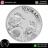 Koin Perak Australia Kookaburra 2023 - 1 oz Silver Coin
