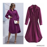IR8205 - Purple, Apricot Waist Elastic