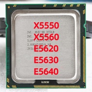 X5550 Xeon X5560 E5620 E5630 E5640 Quad Core LGA1366ซีพียูตั้งโต๊ะแคชโปรเซสเซอร์เซิร์ฟเวอร์