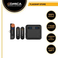 COMICA VIMO S | 2.4G Dual Channel Mini Wireless Microphone For iPhone / Android / USB-C