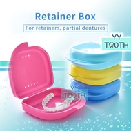 D3B bekas simpan gigi retainer kotak Retainer Box teeth storage denture container retainer case