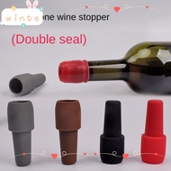 WINTE Red Wine Sealer, Wine Tools Silicone Wine Bottle Stopper, Reusable Sparkling Wine Bottle Stopp