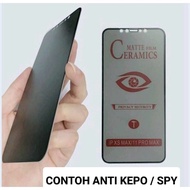 LAYAR Tempered Glass Spy Samsung A13 A23 A12 A11 A55 A35 A25 A23 A21 A21S A31 A51 A71 A23 4g A23 5g 