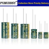 Aluminum Capacitor 10V 16V 25V 35V 50V 220UF 330UF 470UF 680UF 1000UF 1500UF 2200UF 3300UF High Freq