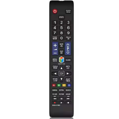 New Replacement tv Remote BN59-01198Q for all samsung tv remote control 3D LCD LED smart TV - No Set