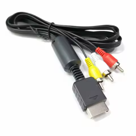 30pcs For Ps2 Av Cable Ps2 Av Hd Cable Ps2/ps3 Host Rgb Cable Ps2av Cable