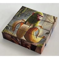 Magnetic rubik's cube with 6 Brainrot characters, 16 blocks, size 8x8, increases thinking ability - 