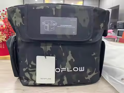 Bag for ECOFLOW DELTA 2 MAX Camouflage Bag Outdoor Protect Bag for Storage Portable Power Station
