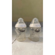 Tommee Tippee Close to Nature Clear PP Bottle 260ML/ 9oz - Baby Milk Bottle - 2 Pack