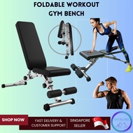 SG STOCKS Foldable Gym Workout Bench/ Multi Functional Gym Bench/ Heavy Duty Workout Bench