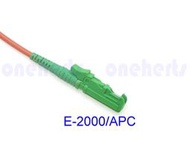 光纖跳線 E2000/APC-FC多模單芯 光纖跳線 E-2000客製化 光纖熔接機 光耦合器 光纖收容箱 光纖訂製