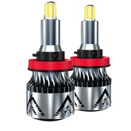 Automotive parts modification front headlights LED 80W high and low beam H1 H7 H11 interface