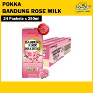 Pokka Bandung Rose Milk Packet (24 x 250ml)
