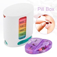 Weekly Daily Pill Box Organizer Medicine Reminder Tablet Storage Dispenser 7Day