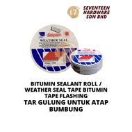 Bitumen Sealant Roll / Weather Seal Tape Bitumin Tape Flashing / Tar Gulung