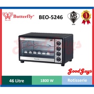Butterfly BEO-5246 Electric Oven 46L | Rotisserie &amp; Convection | 1800W | BEO5246