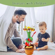 Cute Dancing Cactus Plush Toy Talking Cactus Early Education Toys