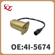 Excavator Parts Solenoid Valve 4I-5674 4I5674 Hydraulic Pump Solenoid Valve For Caterpillar Excavato