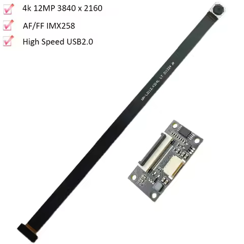 IMX258 /OV5693 Customized 4K 12MP HD USB2.0 Camera Module High Speed AF/FF 30FPS MJPEG, YUY2 for Pro