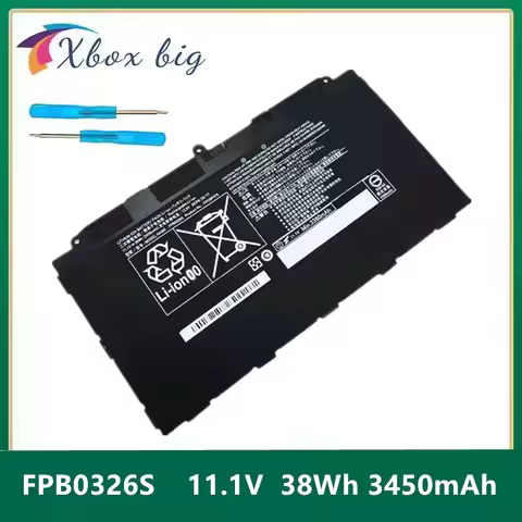 11.1V 38Wh 3420mAh Model FPB0326S FPB0349S FPCBP479 Battery For Fujitsu Stylistic Q616 Q665 Q738 Q73