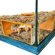 Reptile Corner Underground Cave Observation Hognose Snake, Corn Snake And Leopard Gecko Hiding Place